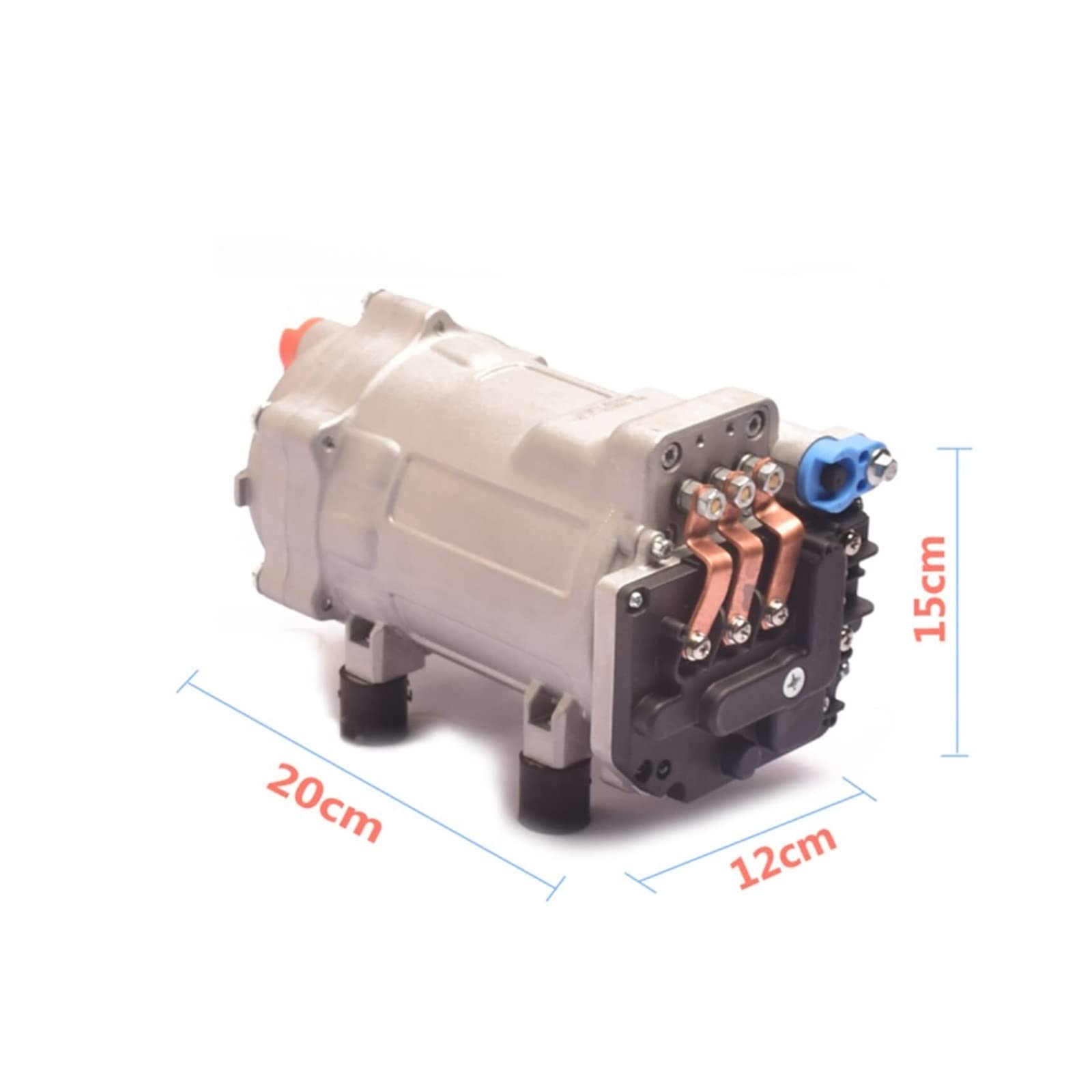 Amazon.co.jp: 12V 24V 統合電動エアコンコンプレッサー、12V DC